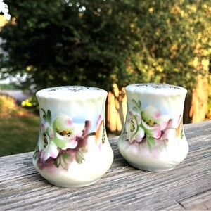 Vintage Wildflower Salt and Pepper Shakers by Lefton Japan